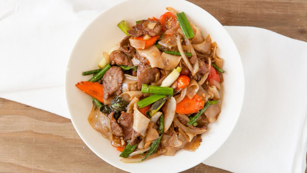 Ayara Thai Cuisine Drunken Noodles Story Plate Recipes