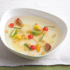 Rioja Heirloom Tomato Consomm├⌐ Goat Cheese Ravioli