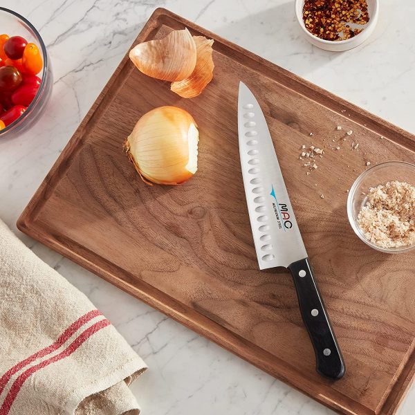 Mac Knife 8-inch Hollow Chef's Knife