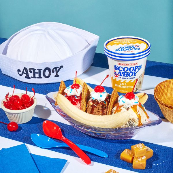 Stranger Things Scoops Ahoy Ice Cream