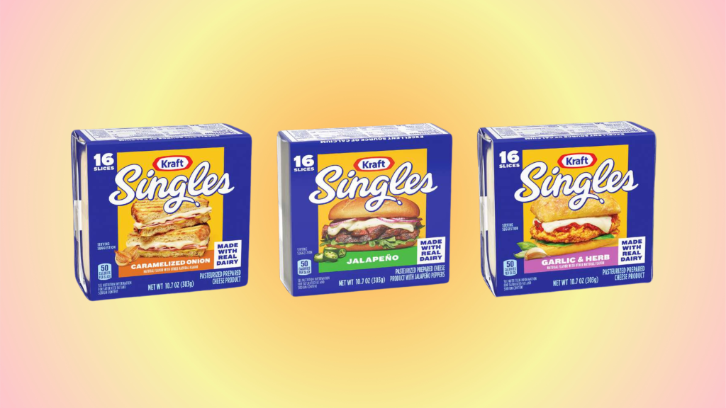 Kraft Singles Unveils 3 Sizzling New Flavors Story Plate Recipes